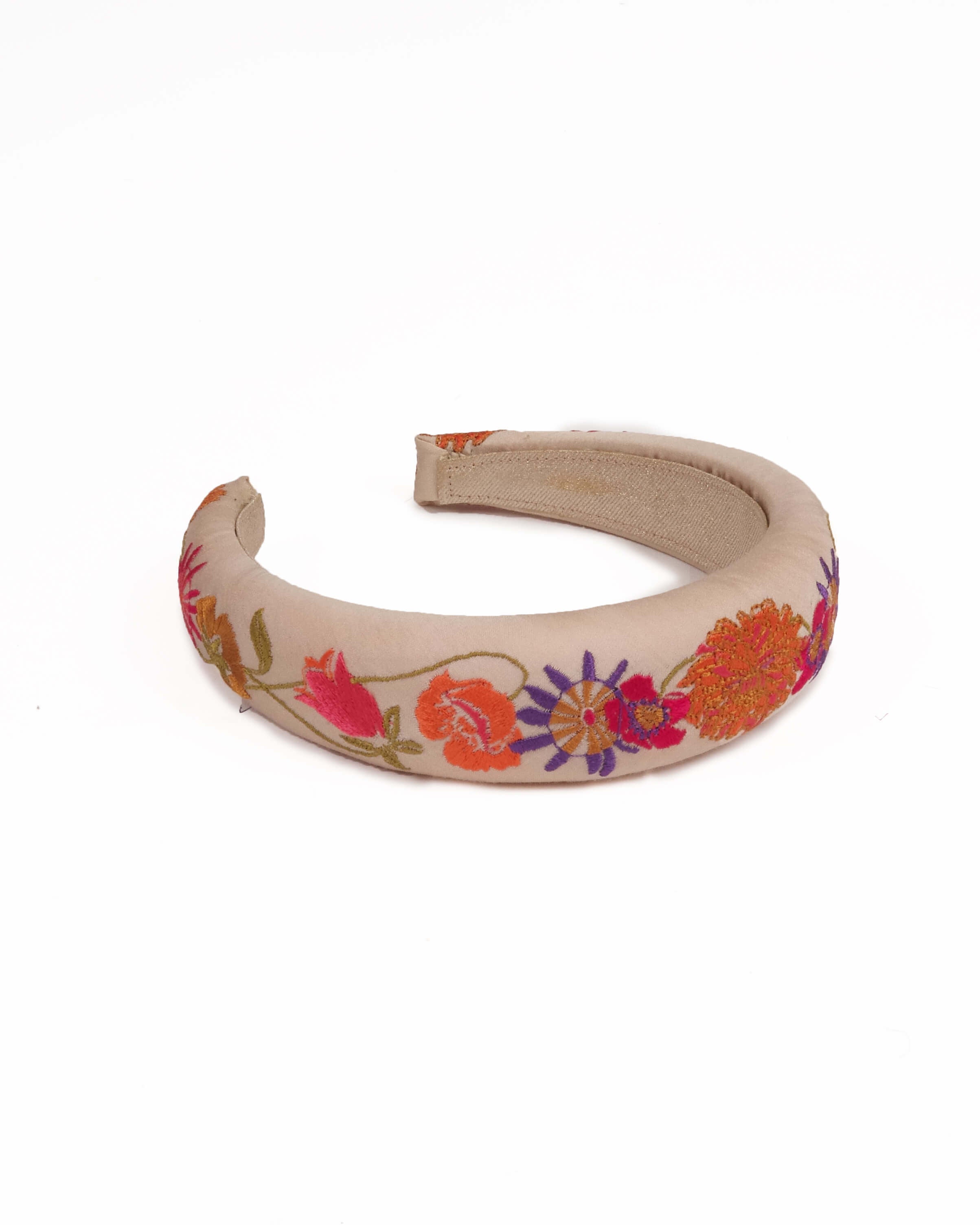 Padded Headband Retro Meadow Cream