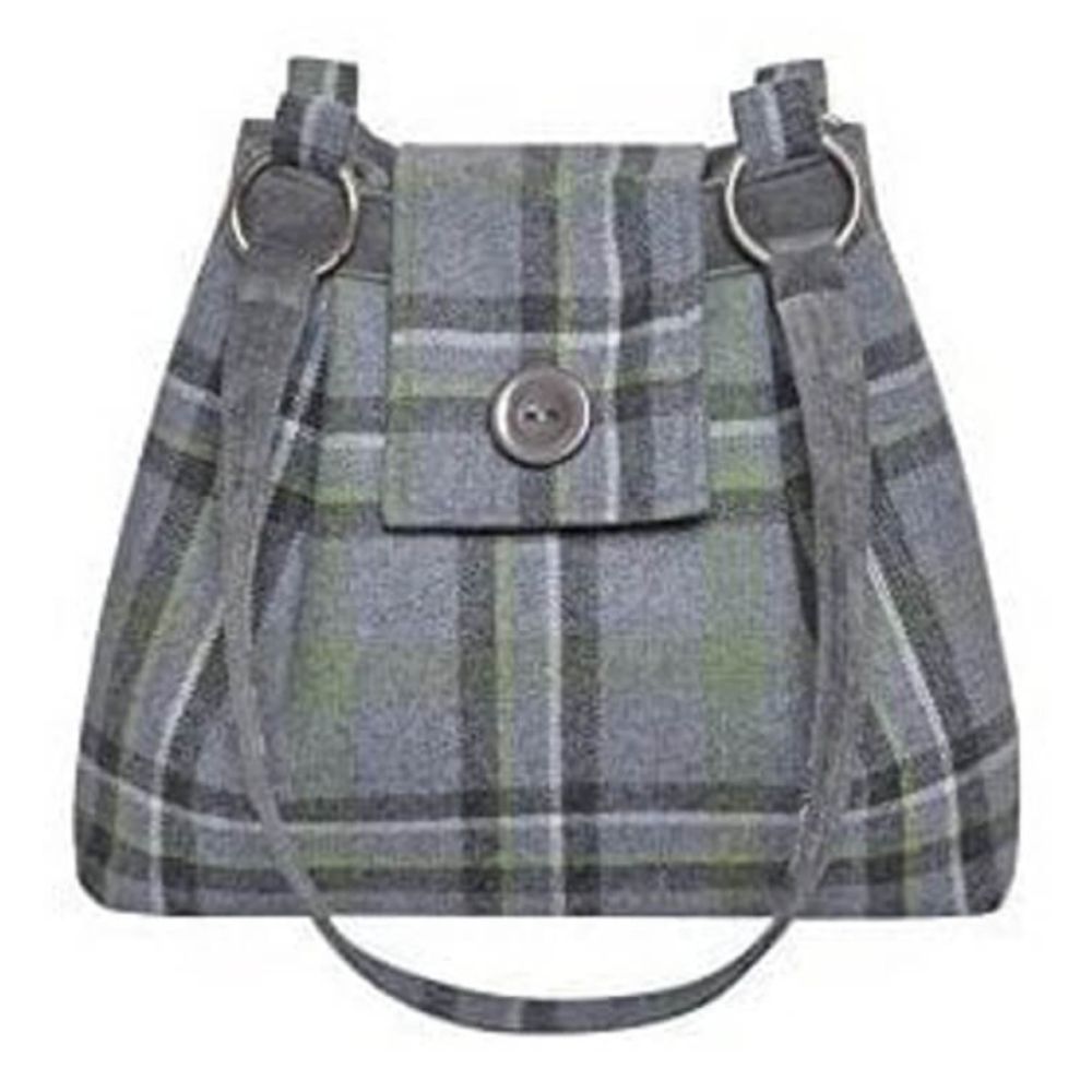 Strom Grey Tweed Ava Bag