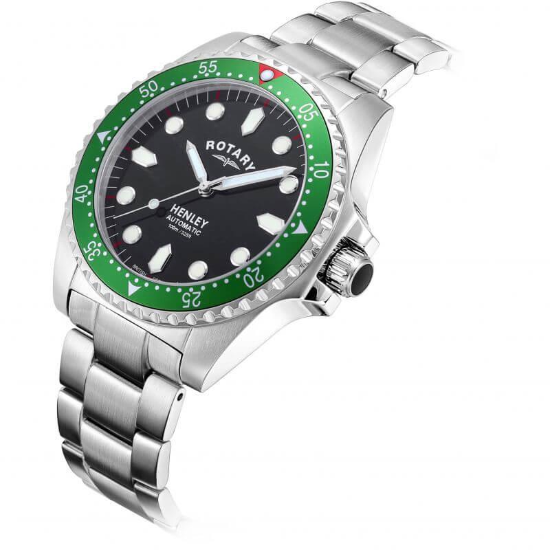 Henley Automatic Black Dial Gents Watch