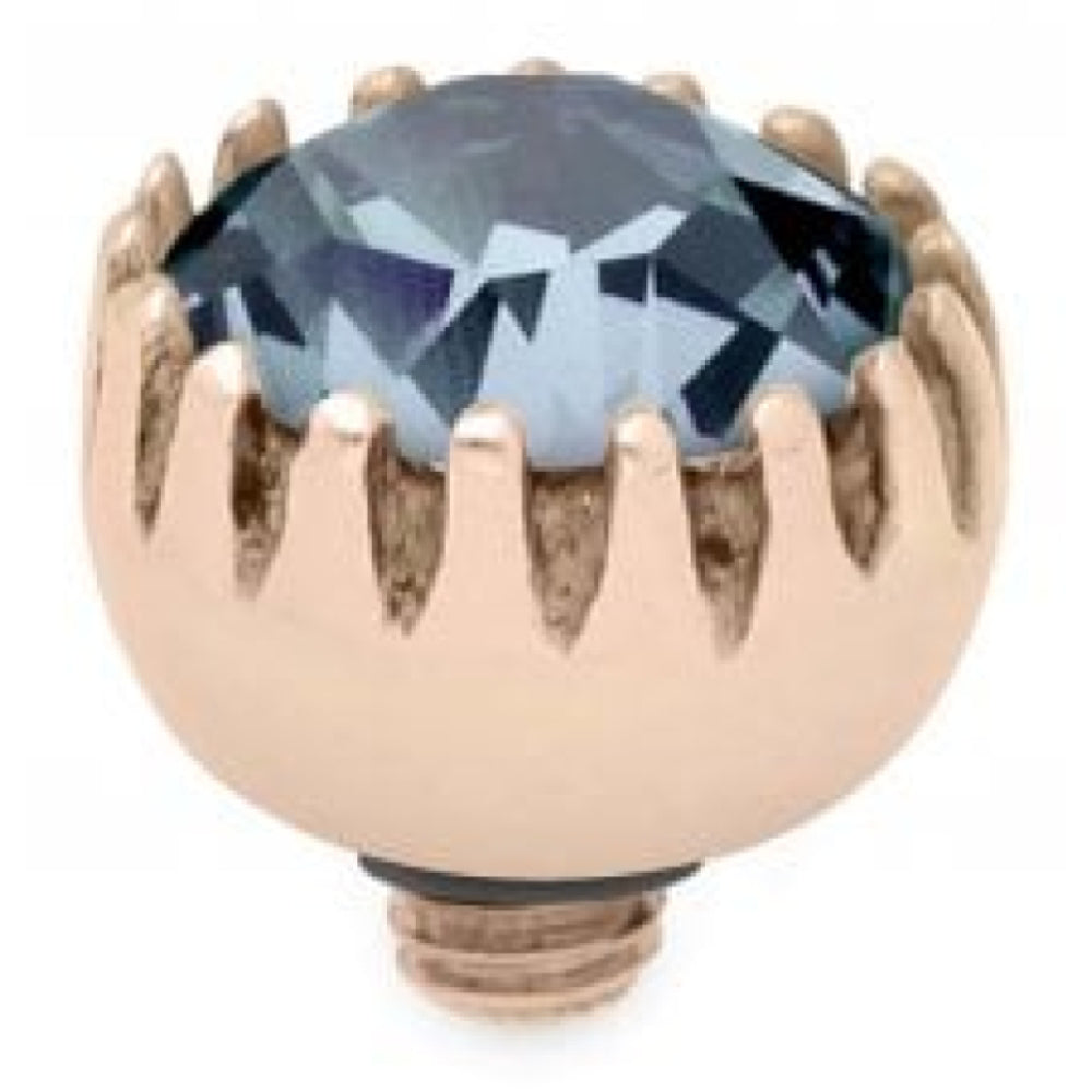 Light Sapphire Crystal Interchangeable Top London (Rg/P)