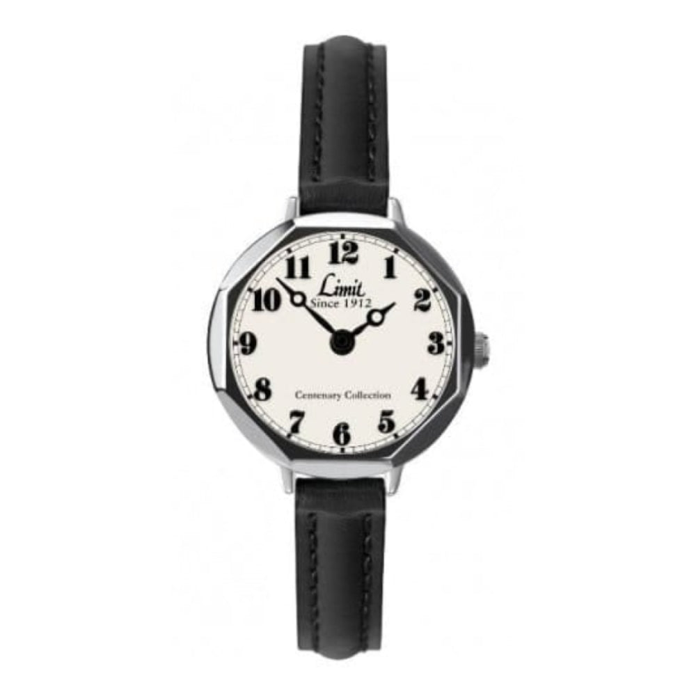 Centenary Collection Petite Leather Black Watch