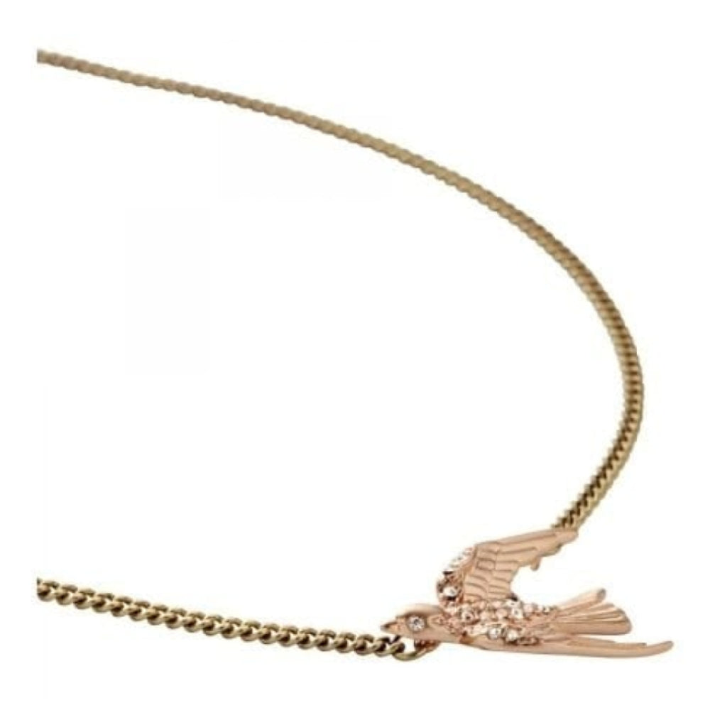 Ladies Vintage Rare Bird Pendant Necklace