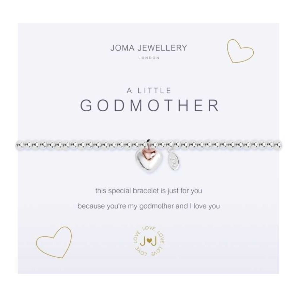 a little GODMOTHER - silver and rose gold bracelet