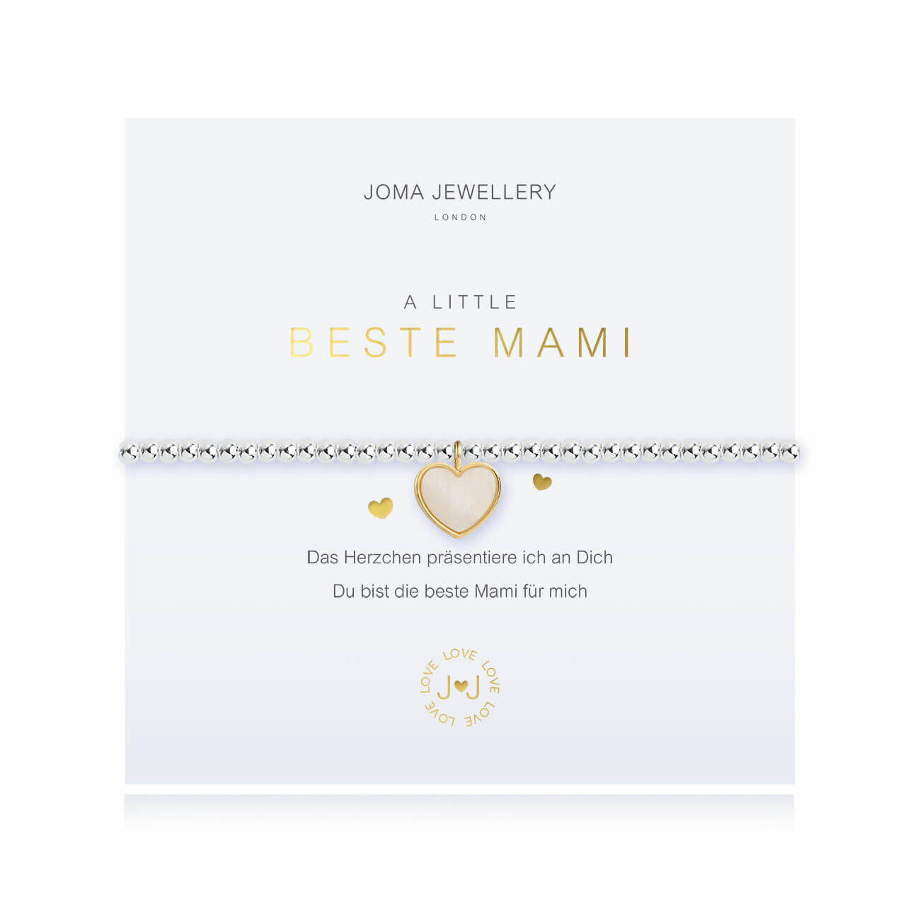 A Little | Best Mum | Silver And Gold | Bracelet | 17.5cm Stretch (German)