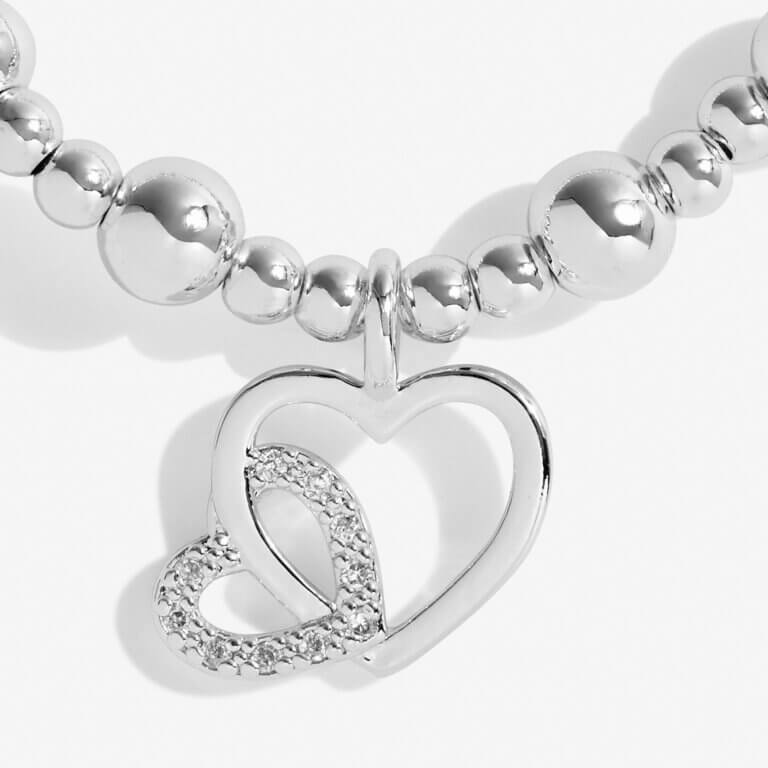 Life's A Charm | Mum In A Million | Silver | Charm Bracelet | 17.5cm Stretch