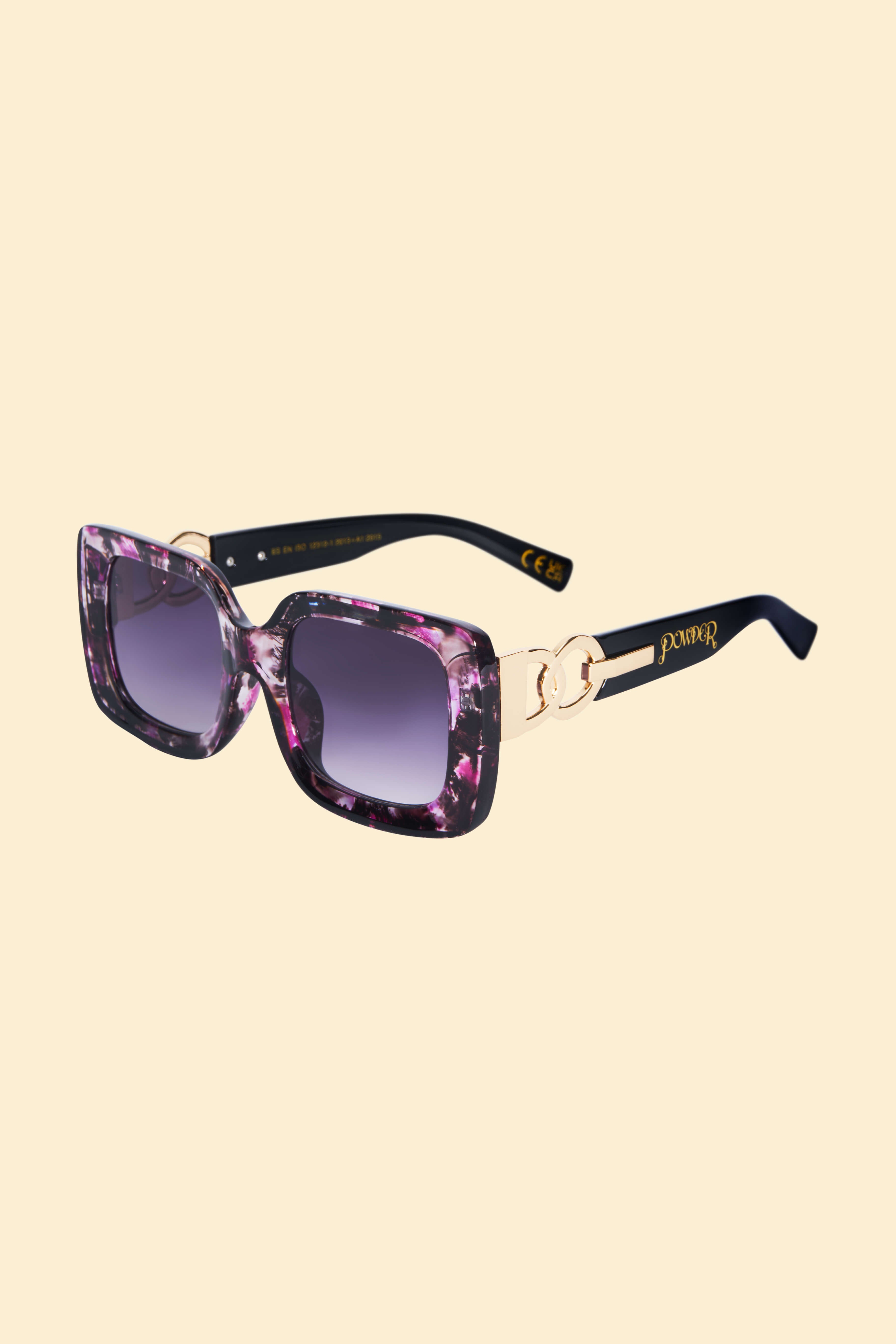 Cece Luxe Sunglasses - Violet Tortoiseshell