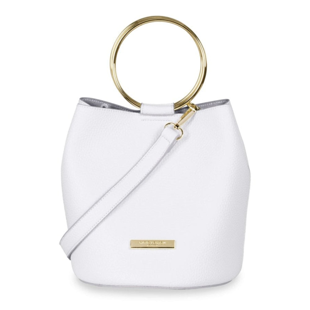 Suki Bucket Bag - White - 20x18x6cm