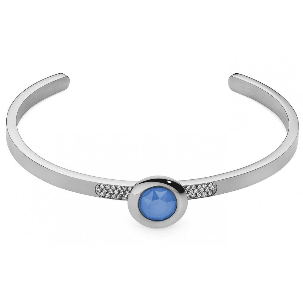 Como Deluxe Bangle In Stainless Steel