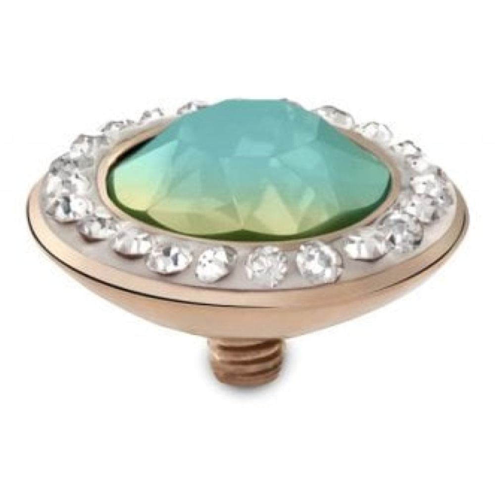 Interchangeable Top TONDO Deluxe (RG/P) Pacific Opal