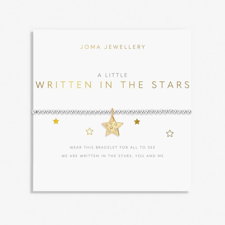 A Little 'Written In The Stars' Silver & Gold Plated Bracelet