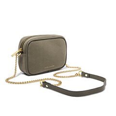 Amalfi Canvas Millie Crossbody Bag Khaki
