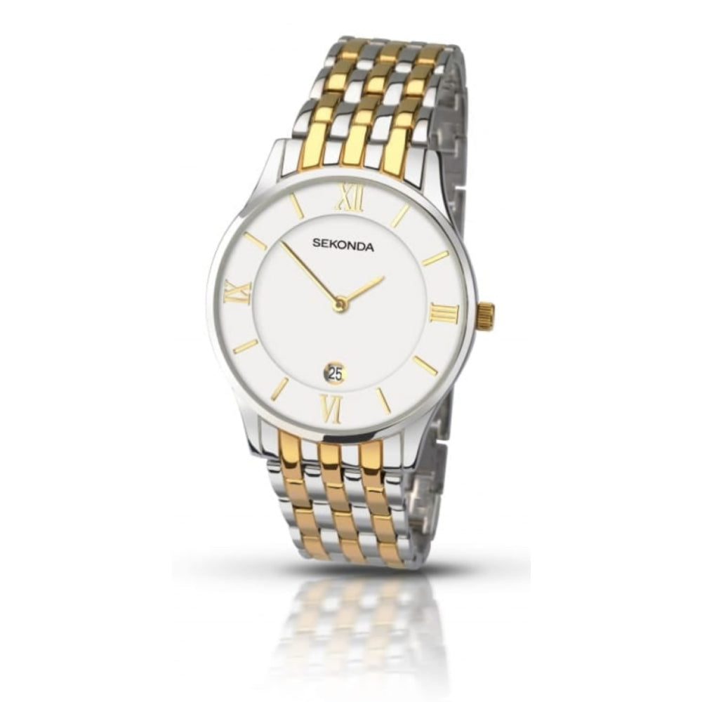 Men's Two Tone Stainless Steel Watch