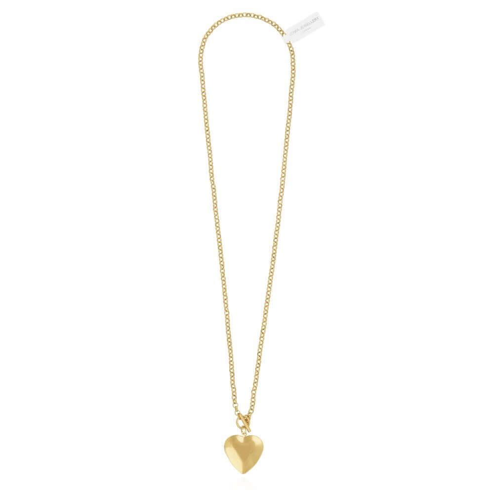 Life Lockets Gold Heart Locket 50cm Necklace