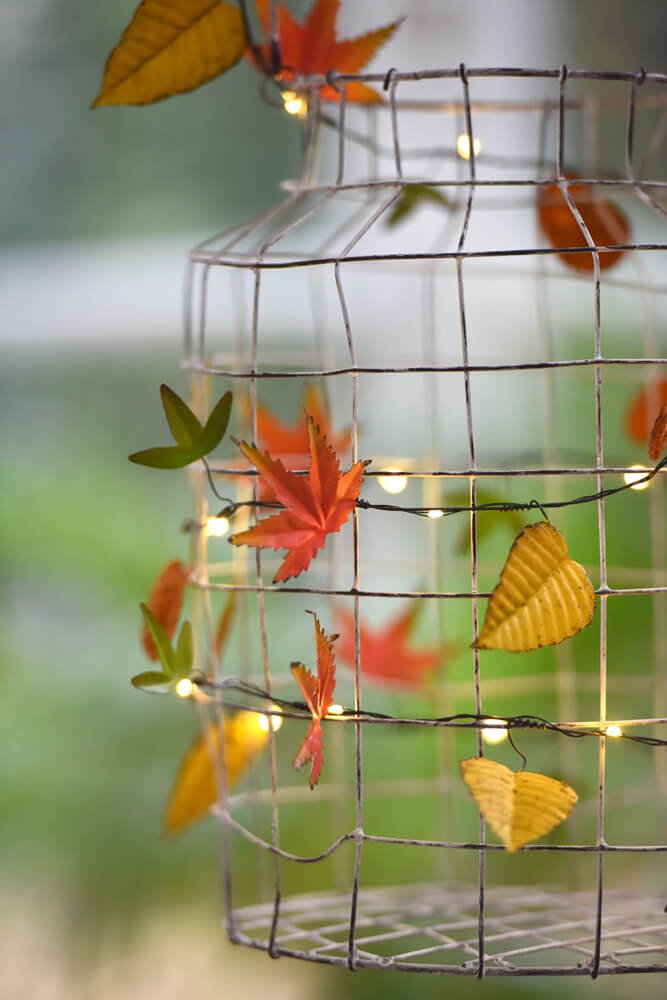 Autumn Leaves Battery Powered Lights