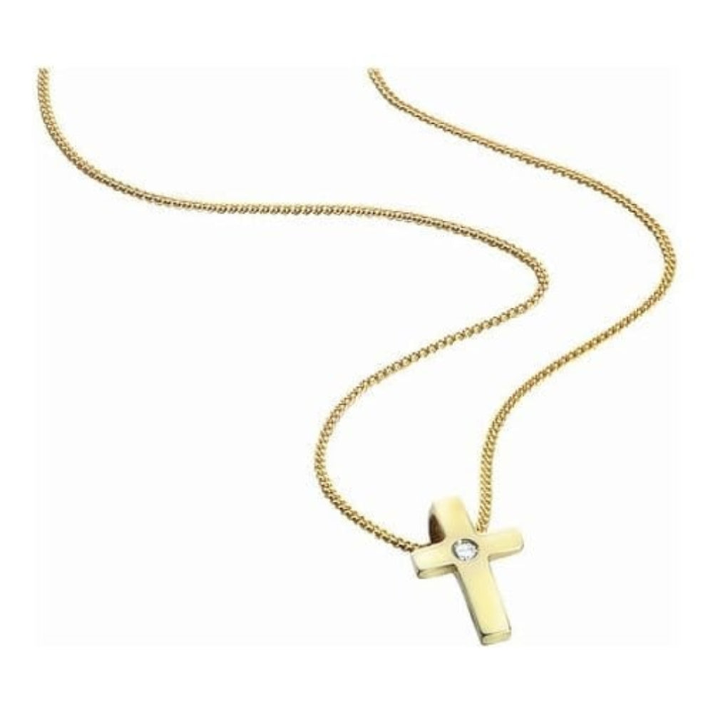 Boys 9ct Yellow Gold Cross Pendant