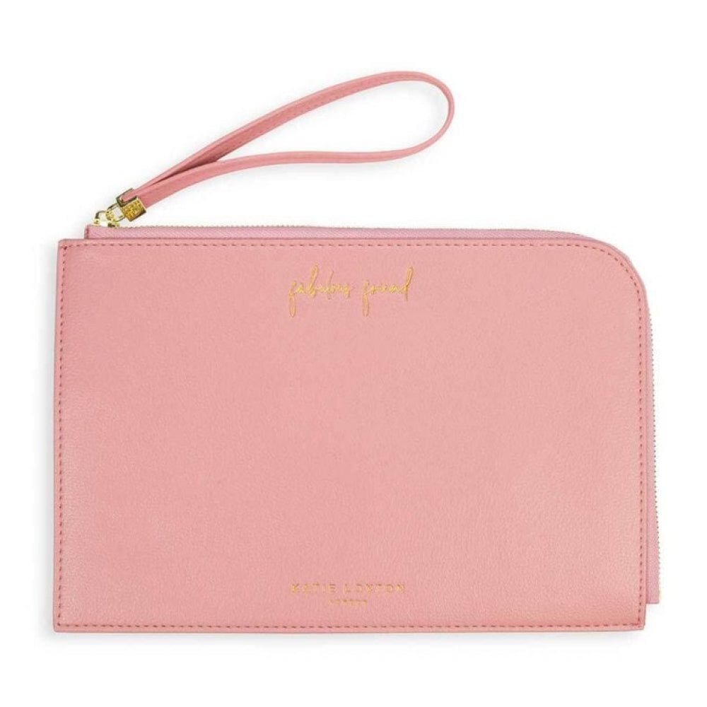 Secret Message Pouch | Fabulous Friend | Near Or Far But Never Apart | Pink |