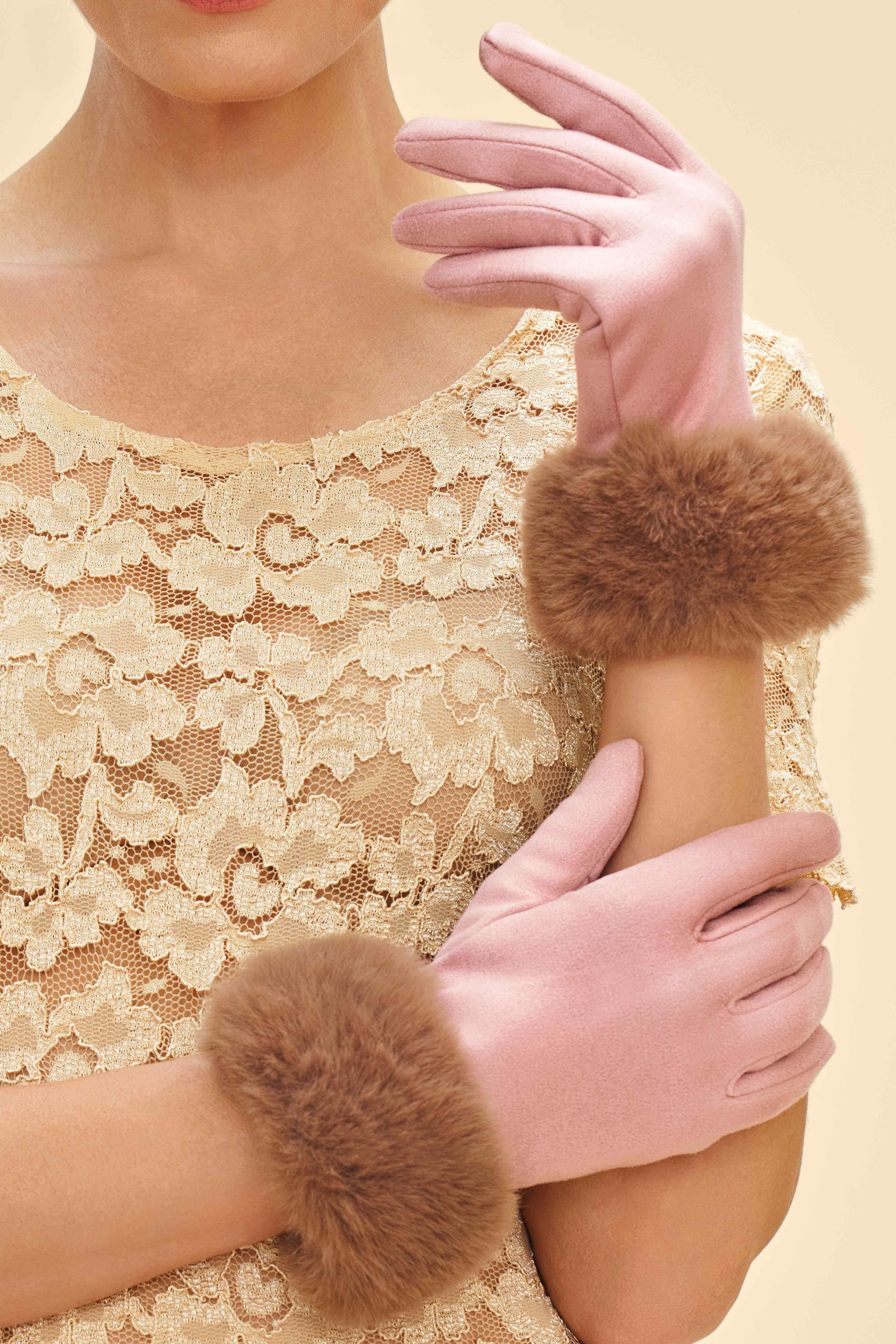 Bettina Gloves - Petal & Teddy