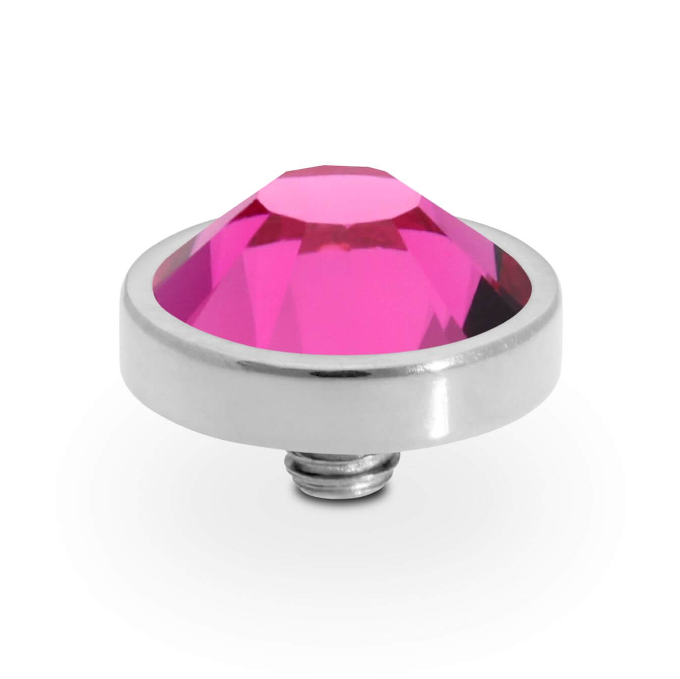 CANINO (S/P) 9mm Fuchsia Ring Top
