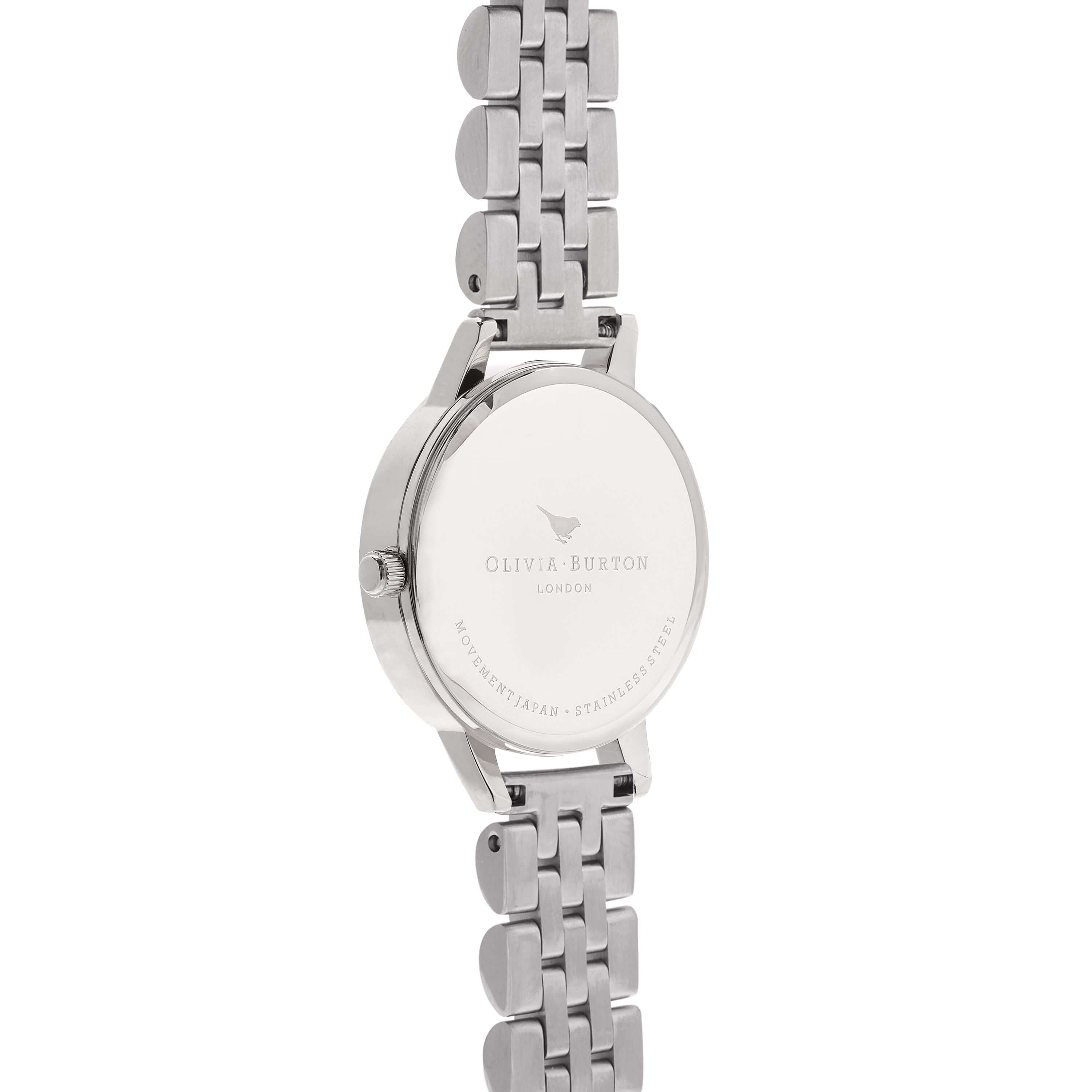 Stainless Steel Mother Of Pearl Bracelet Ladies Watch