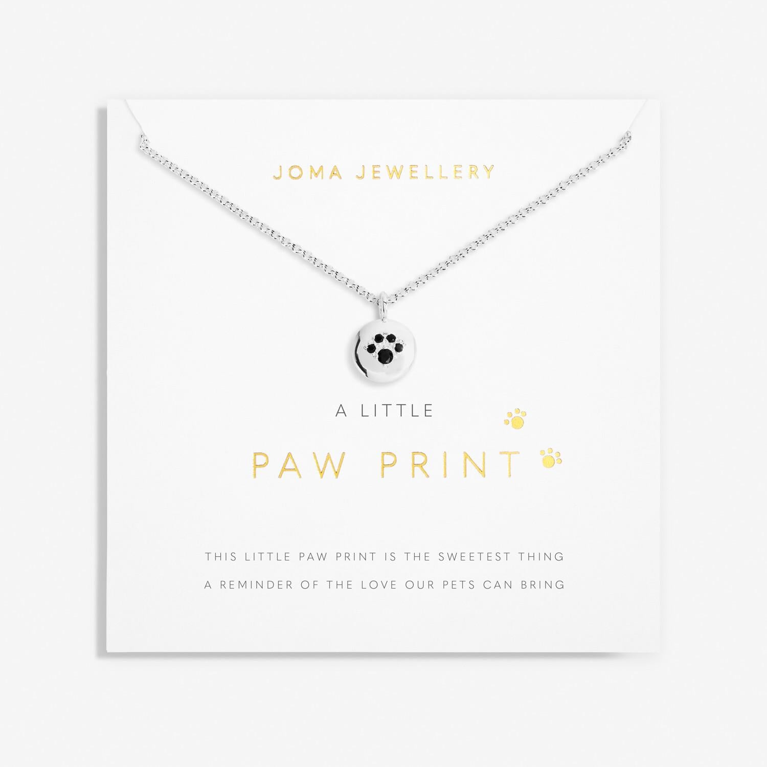 A Little 'Paw Print' Necklace