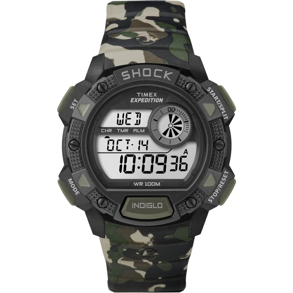 EXPEDITION BASE SHOCK CAT CAMO RESIN STRAP