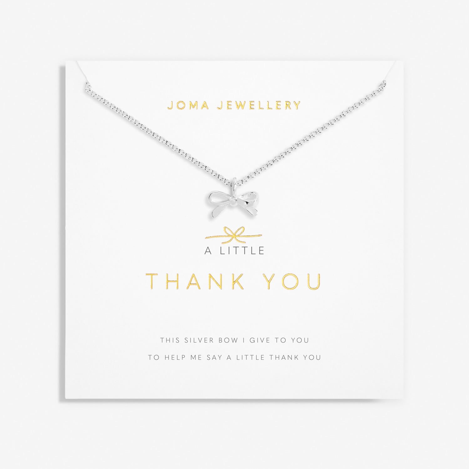 A Little 'Thank You' Necklace