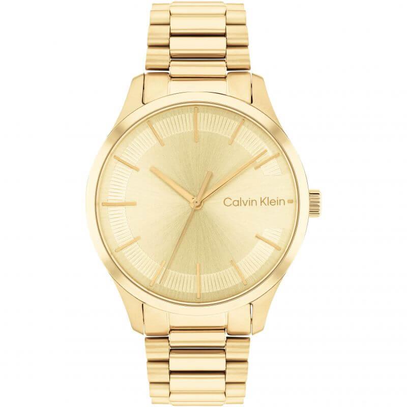 Iconic 35mm Gold Sunray Dial & Bracelet Watch