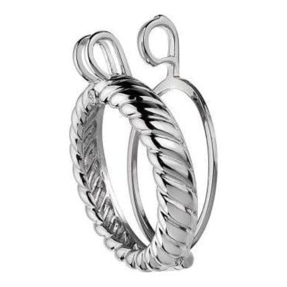 Ladies 33mm Sorrento Silver Coin Keeper