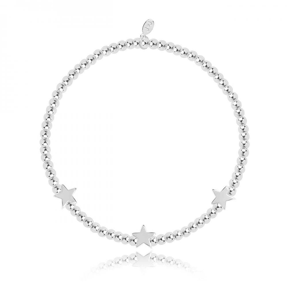 Occasion Gift Box | Happy 30th Birthday | Silver | Bracelets | X2 Bracelet 17.5cm Stretch X1 Bracelet 20cm