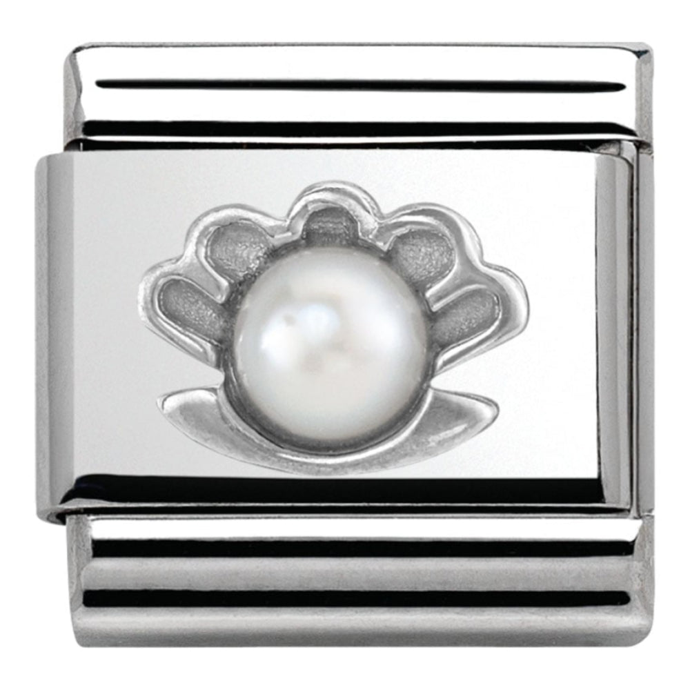 Classic Pearl Shell Link