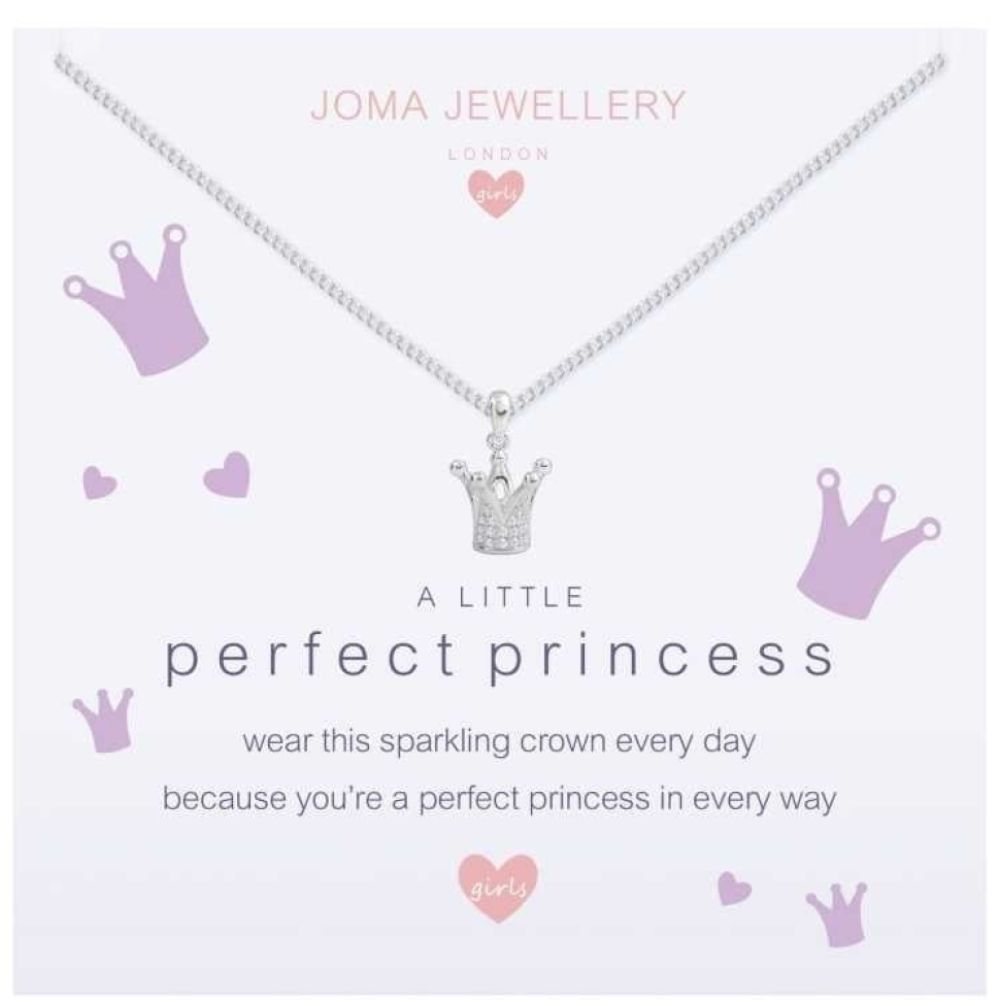 a little PERFECT PRINCESS - silver necklace