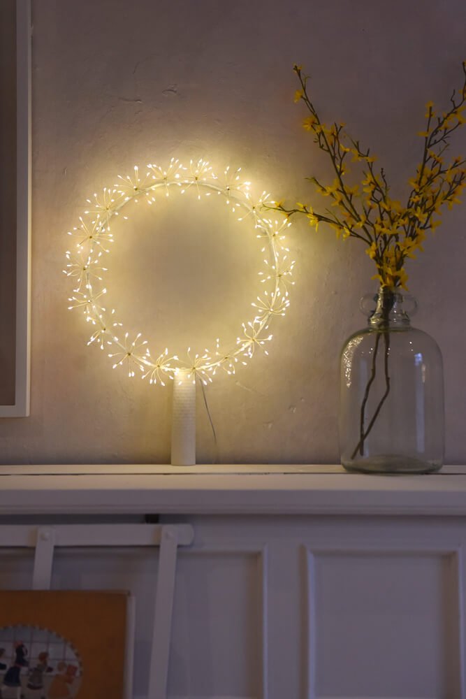 Starburst Wreath LED Light Ornament