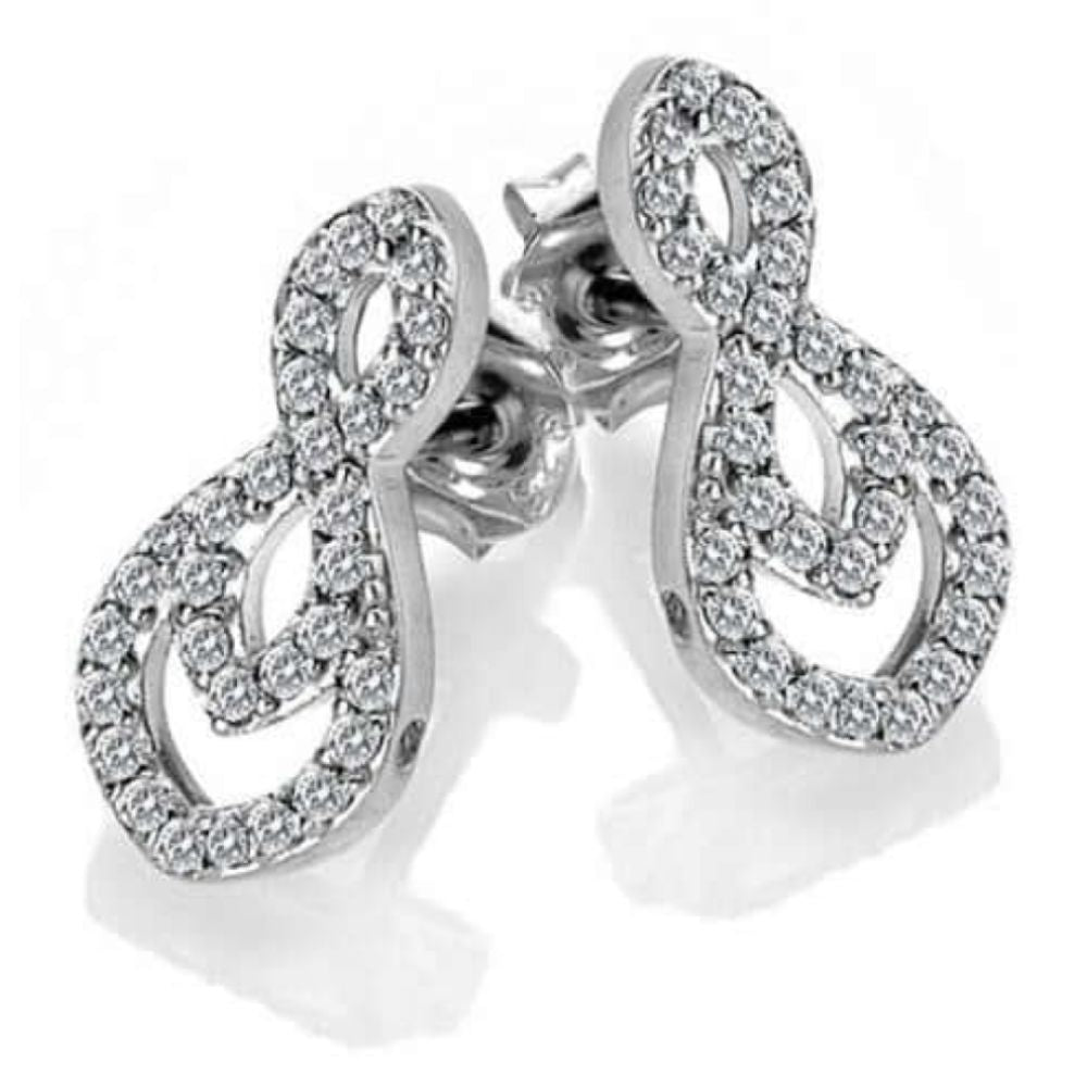 Harmony White Topaz Earrings