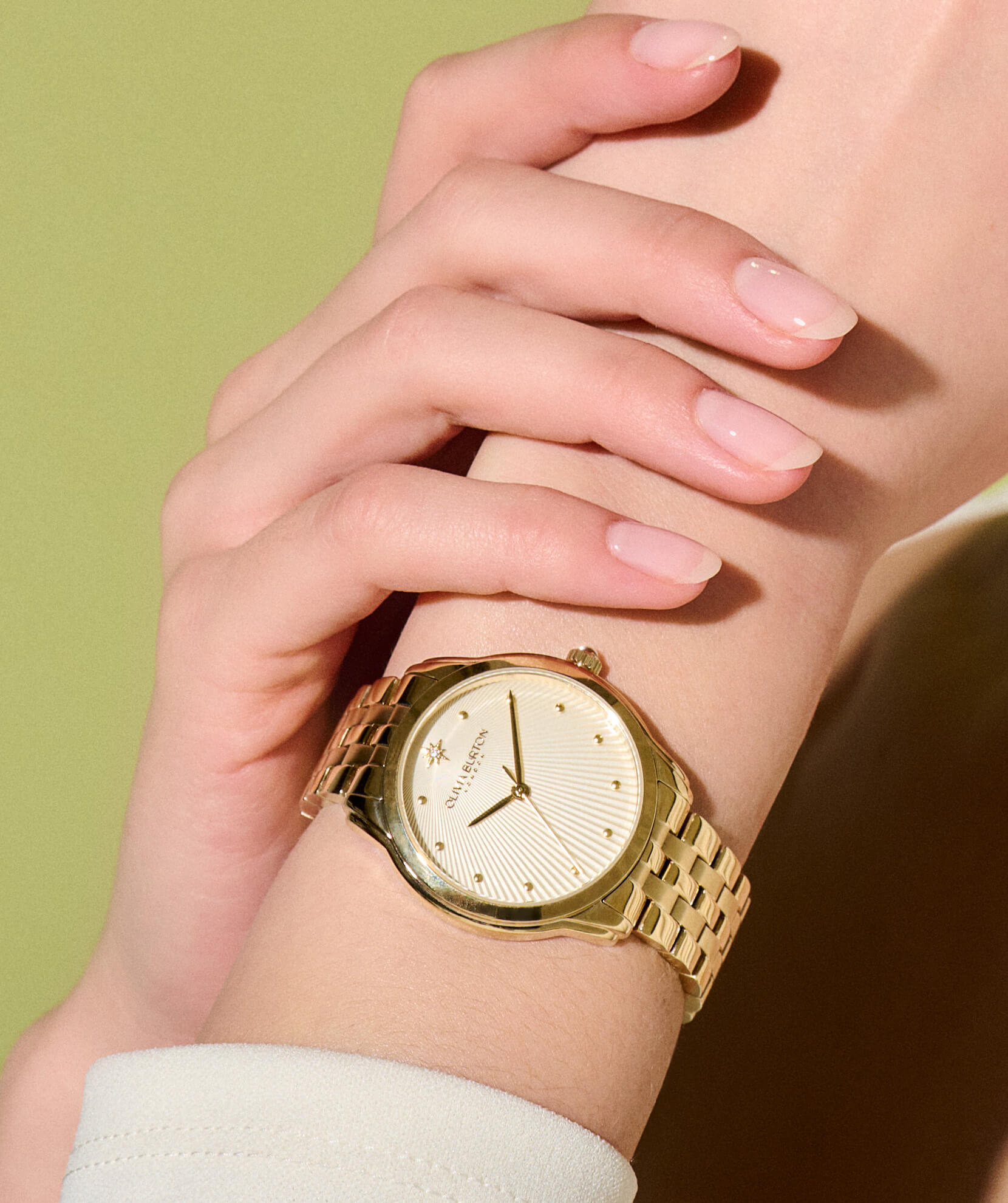 Celestial Starlight Gold Bracelet Watch