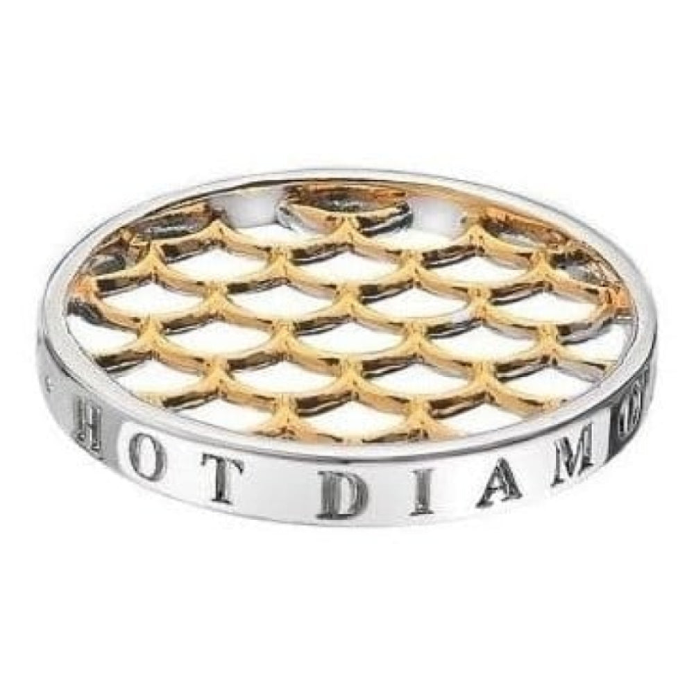 Ladies 33mm Gold Weaver Silver Coin
