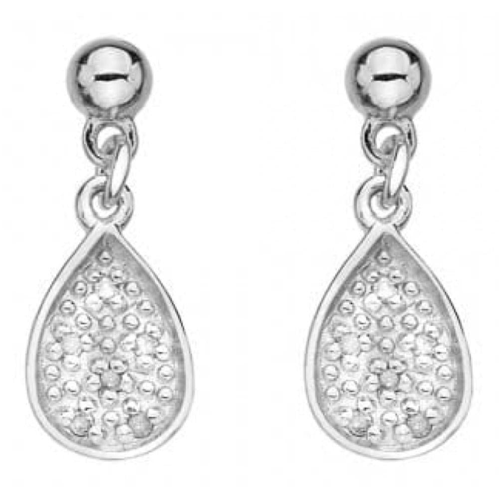 Hot Diamonds Stargazer Teardrop Drop Earrings