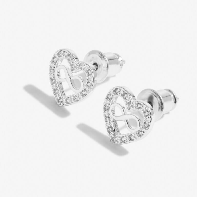 Beautifully Boxed A Little Earrings | Forever Family | Silver | Earring Box