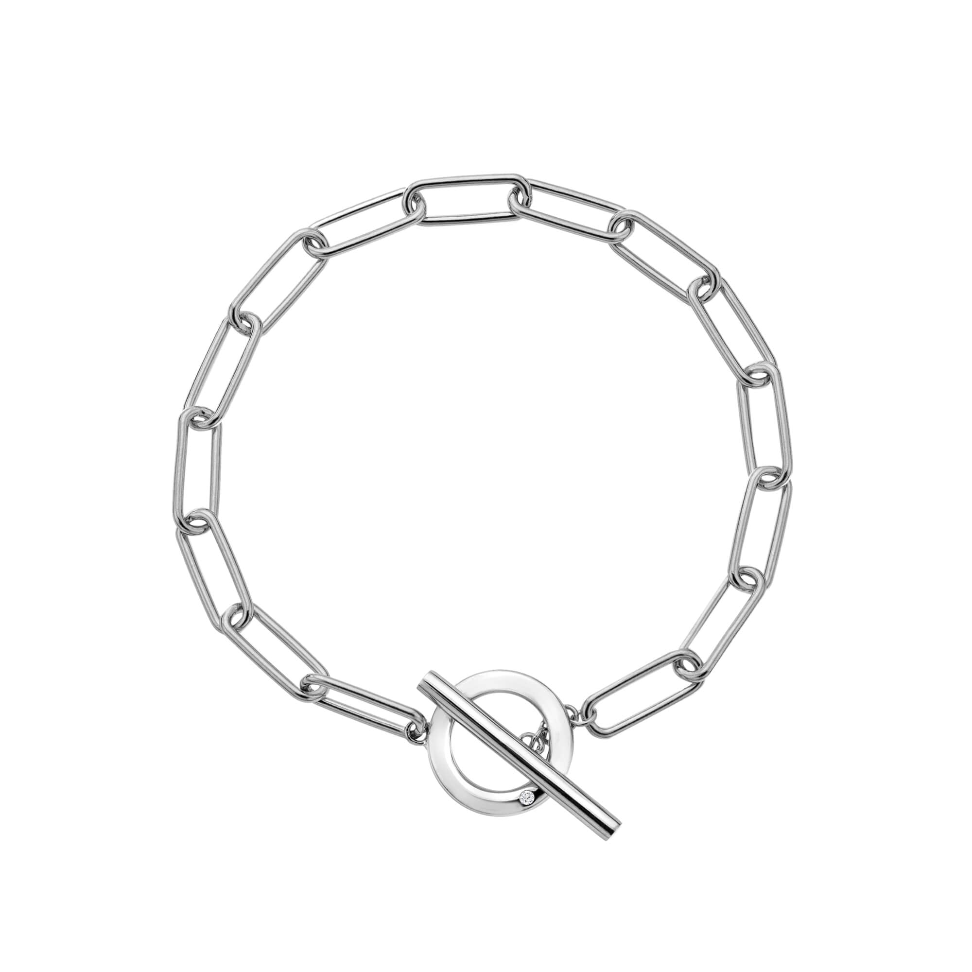 Linked T-Bar Bracelet