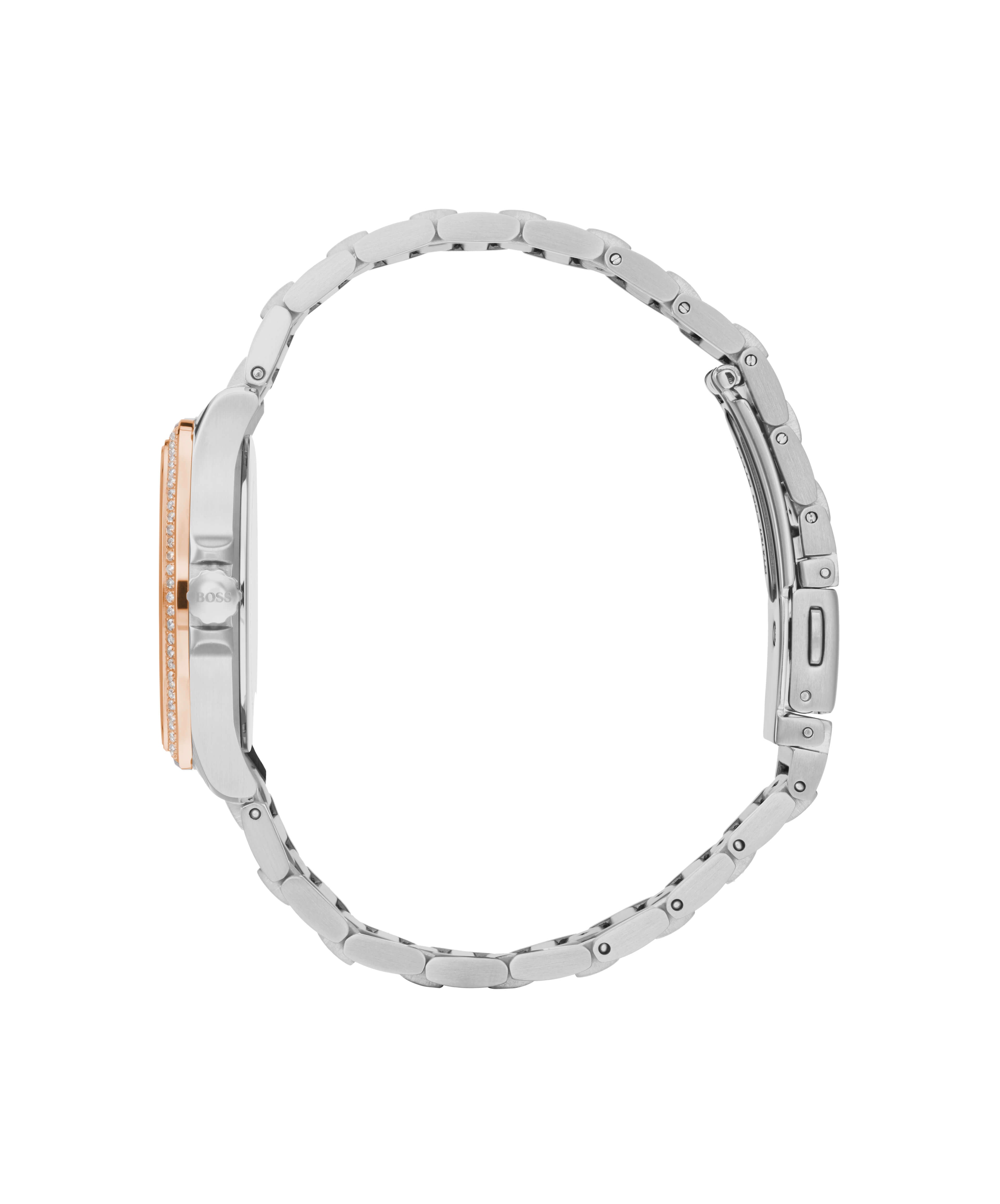 Diamonds For Her Two Tone Ladies Watch