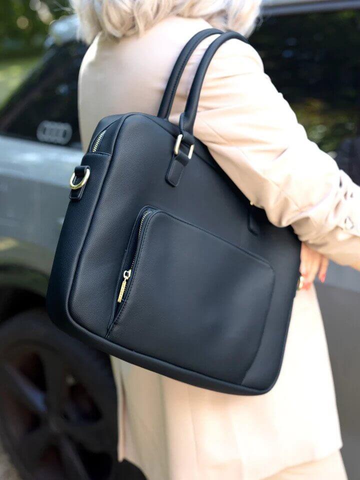 Navy Laptop Bag