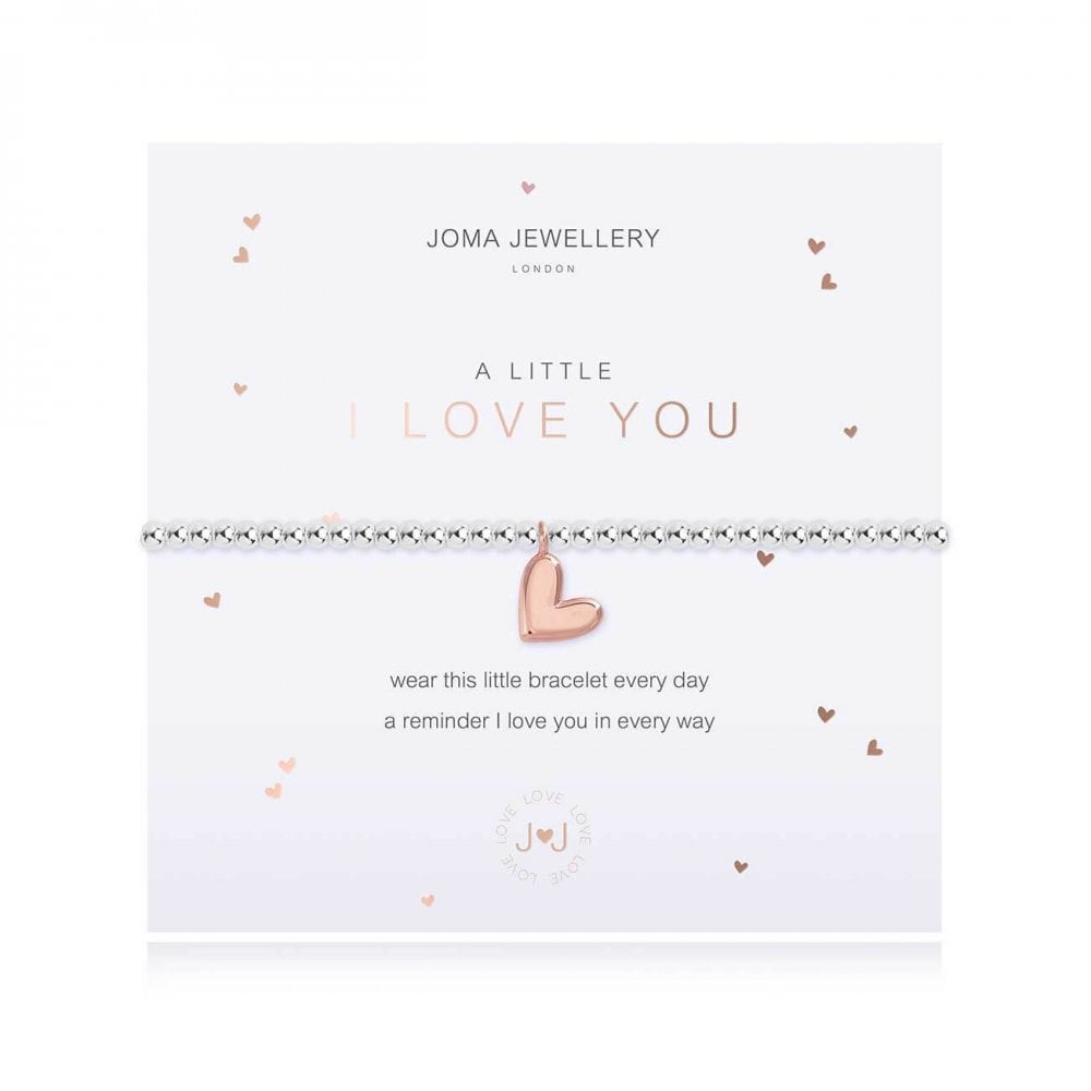 A Little | Love You | Silver | Bracelet | 17.5cm Stretch