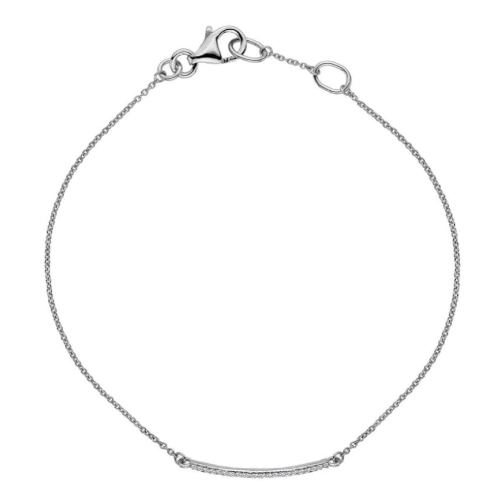 Tranquility Bracelet - White Gold