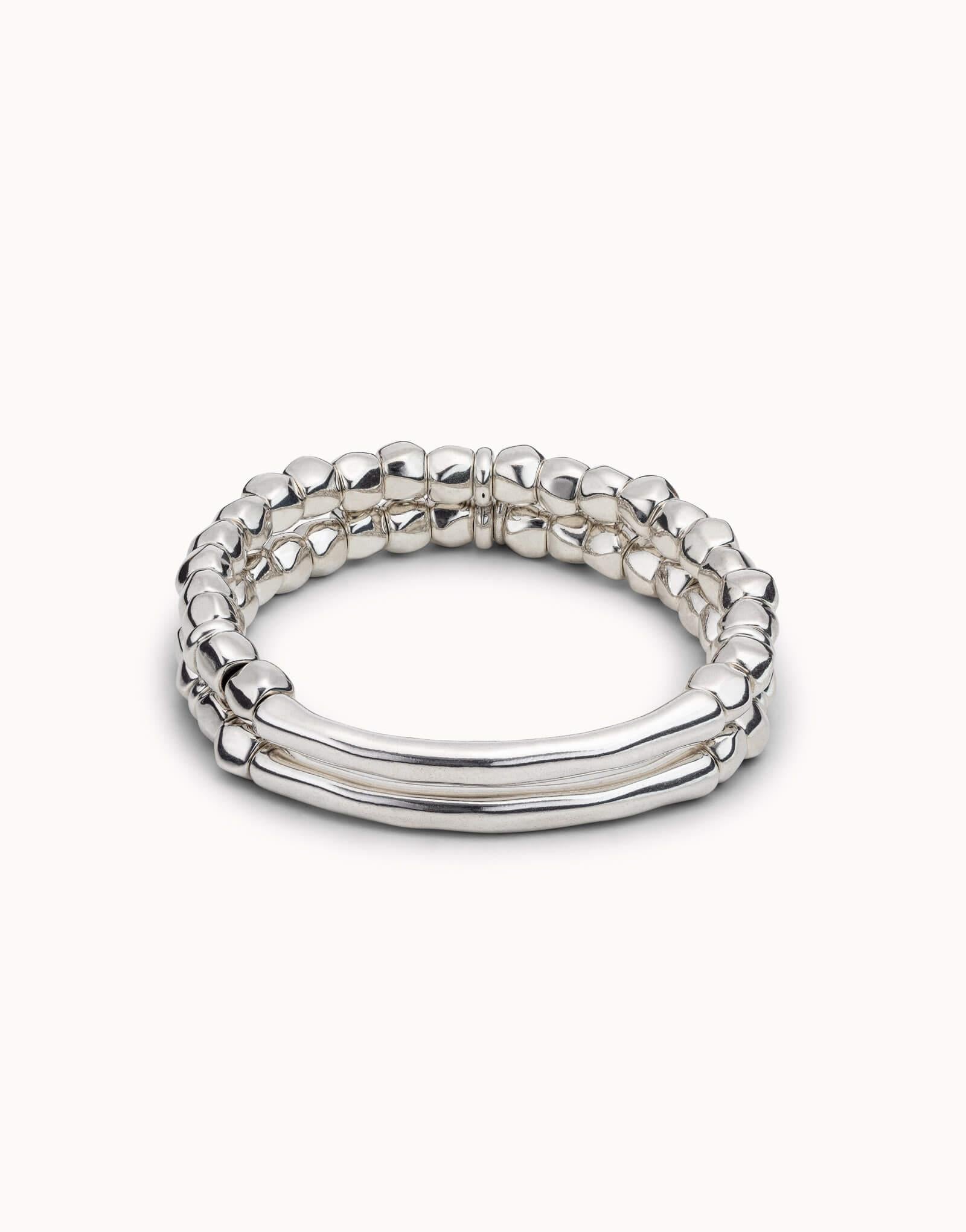 Tandem Silver Plated Bracelet