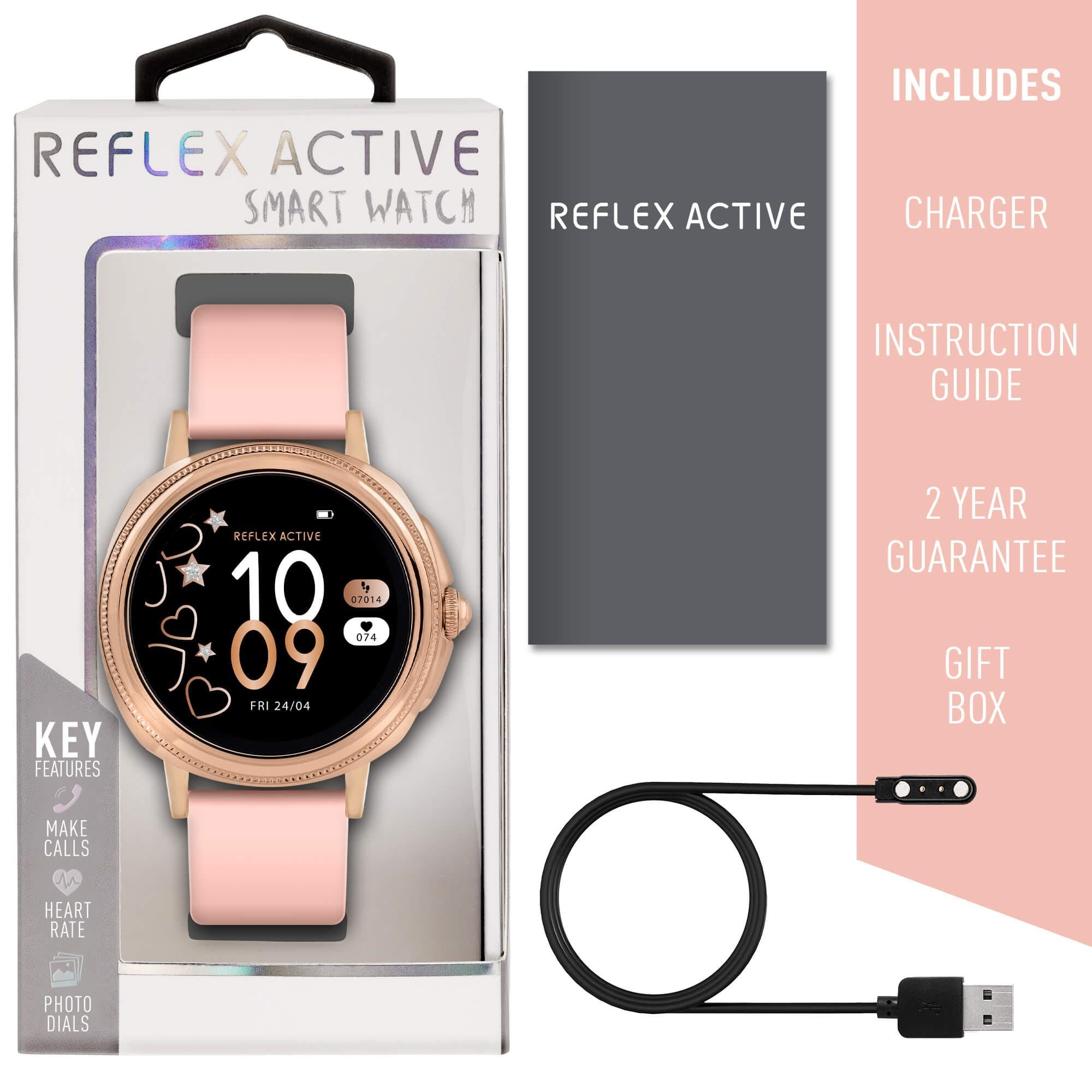 Series 25 Pink Smart Calling Watch
