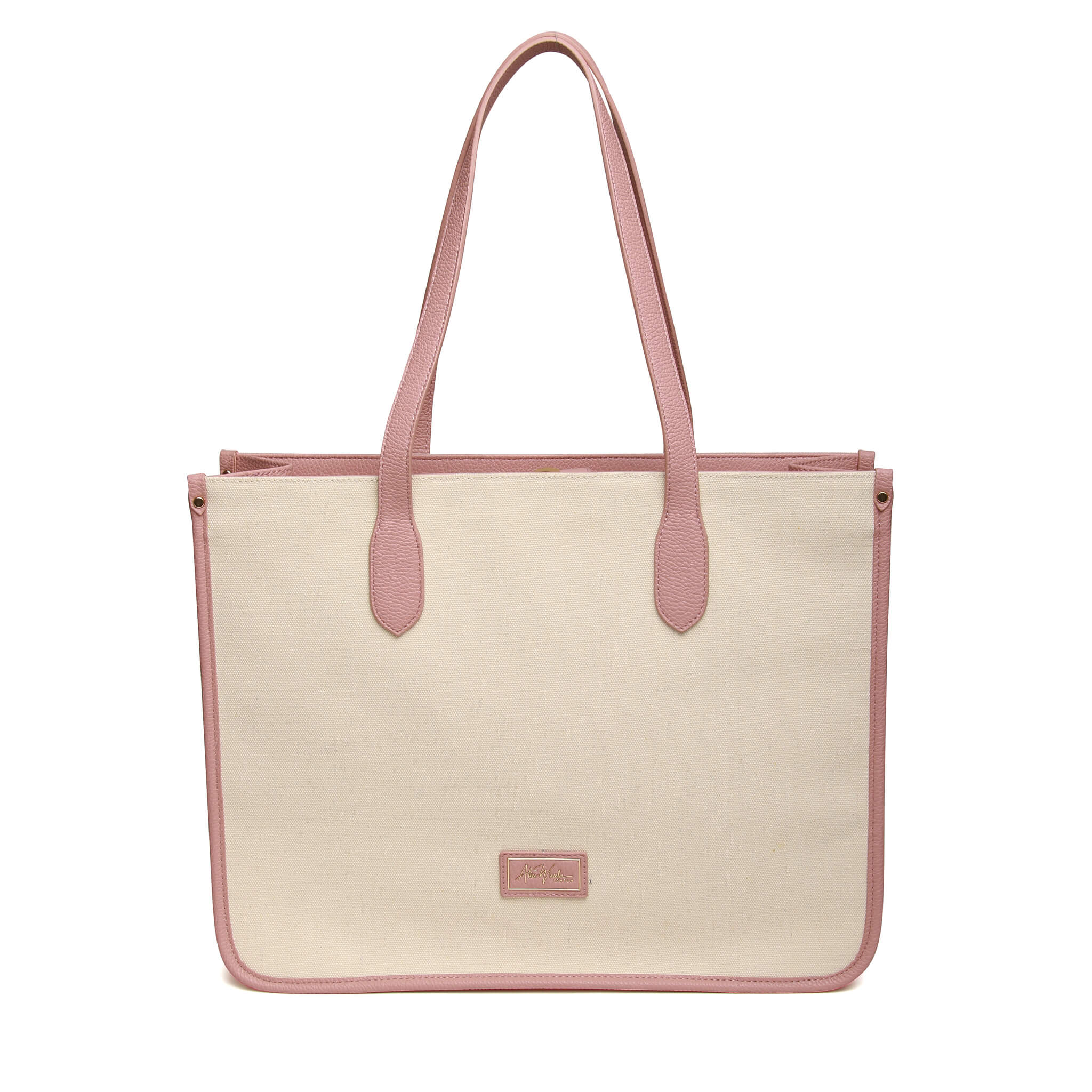 Kingston Canvas Tote Bag In Pink