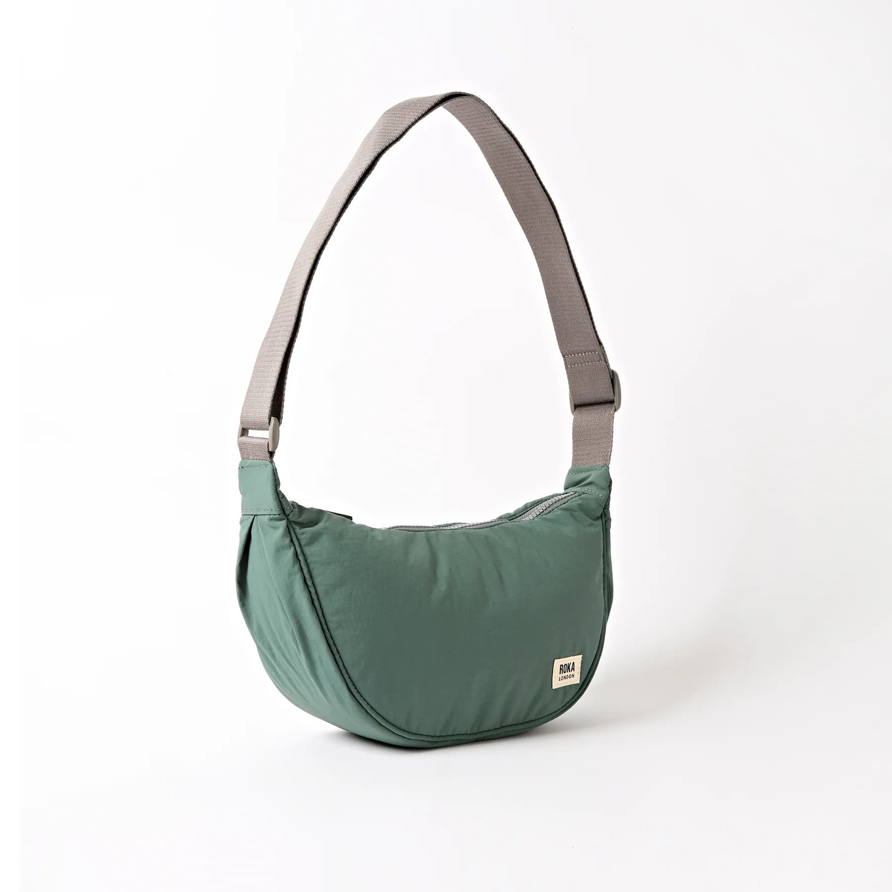 Farringdon Arctic Taslon Half Moon Bag
