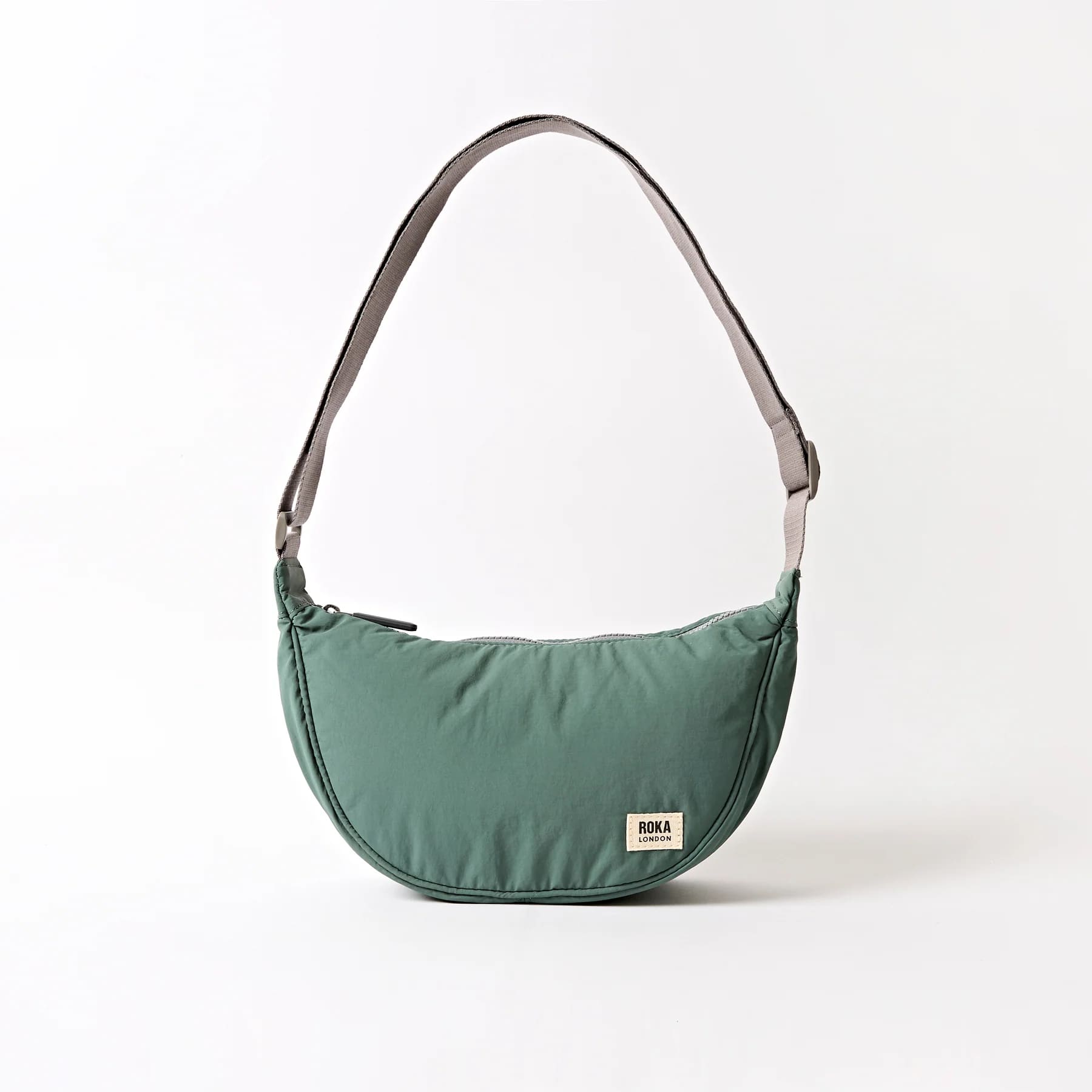 Farringdon Arctic Taslon Half Moon Bag