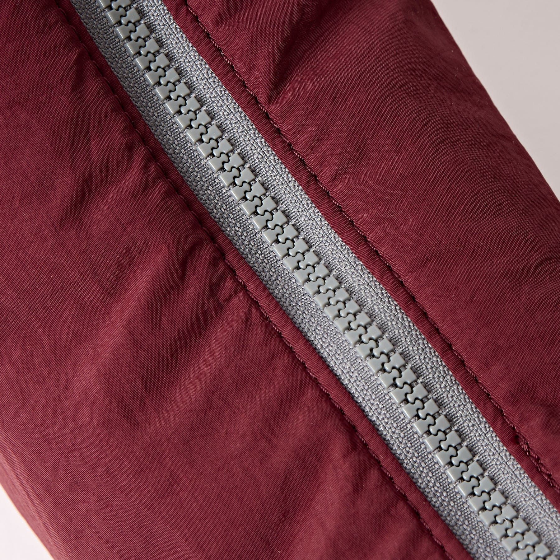 Farringdon Bordeaux Taslon Half Moon Bag