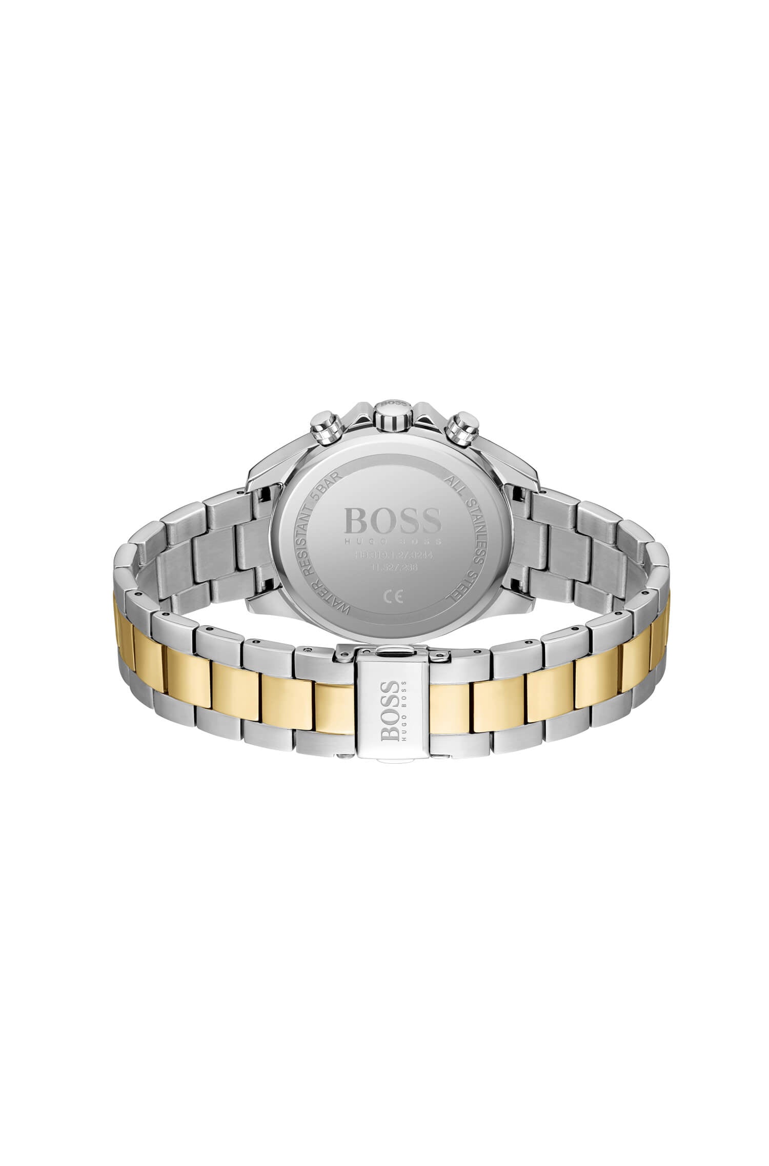 Novia Two Tone Gold Chronograph Dial Ladies Watch