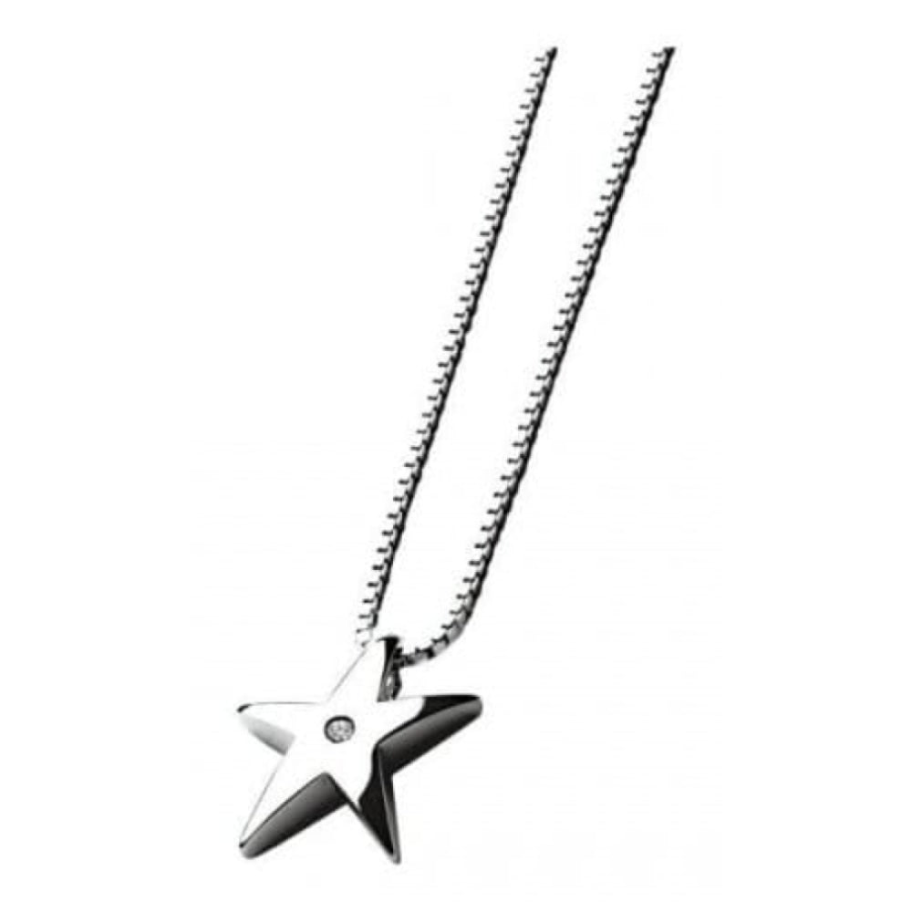 Ladies Just Add Love Stargazer Silver Pendant Necklace
